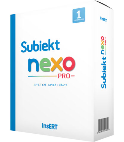 Subiekt nexo PRO - sprzedaż i magazyn (licencja na 1 stanowisko (e-lic) )